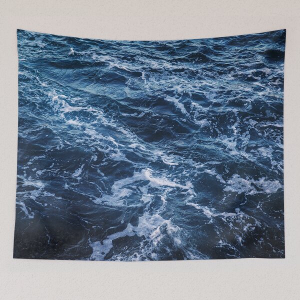 Item preview, Blue Green Ocean Waves designed and sold by Vector Scout Lab.