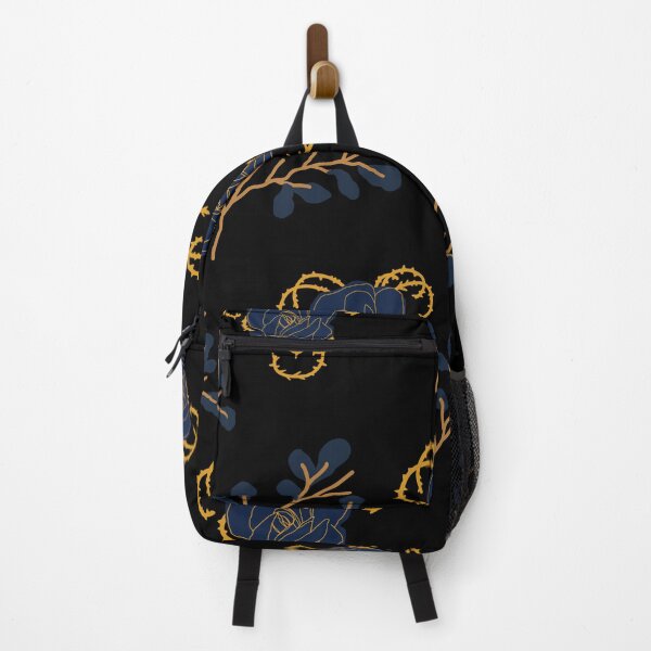 Item preview, Flowers Black Pattern Design  designed and sold by Farage Art.