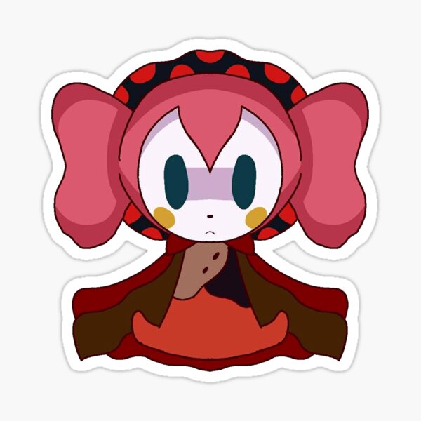 madoka charlotte the witch Sticker