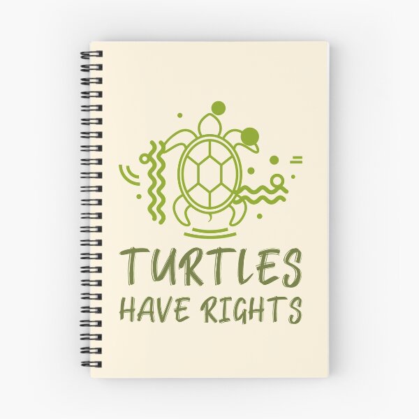 Item preview, Turtles Have Rights Funky Turtle designed and sold by Telle Garcia.