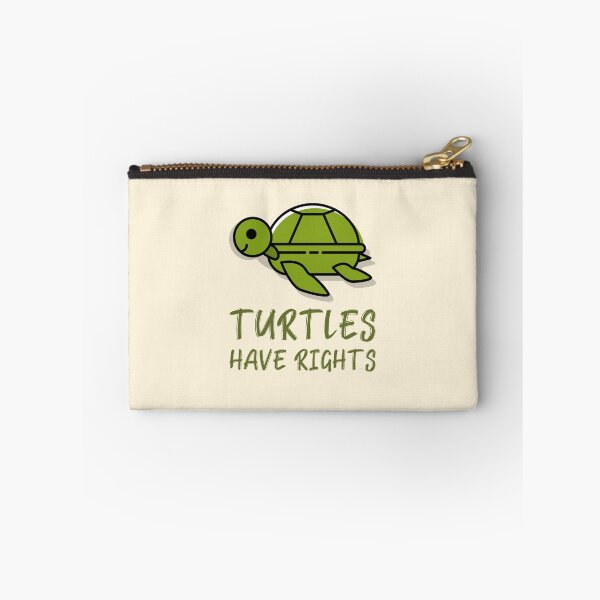 Item preview, Turtles Have Rights Green Turtle designed and sold by Telle Garcia.