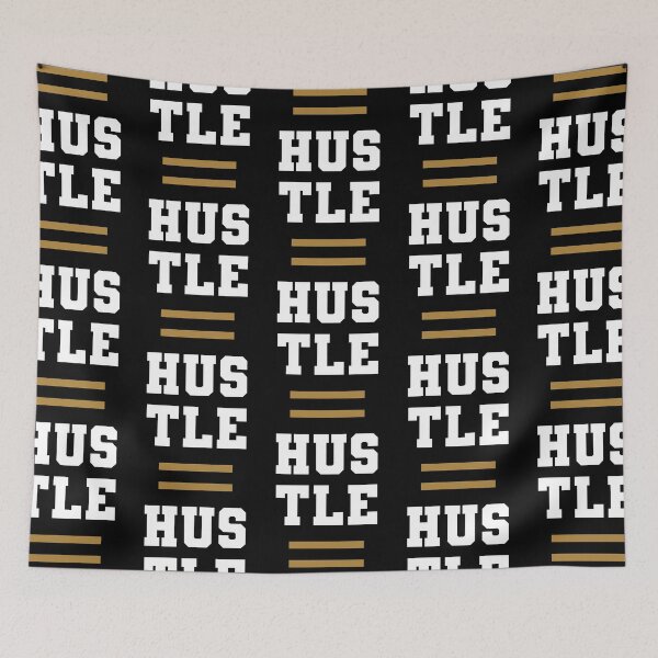 Item preview, Hustle typography - motivational quote designed and sold by DiogoCalheiros.