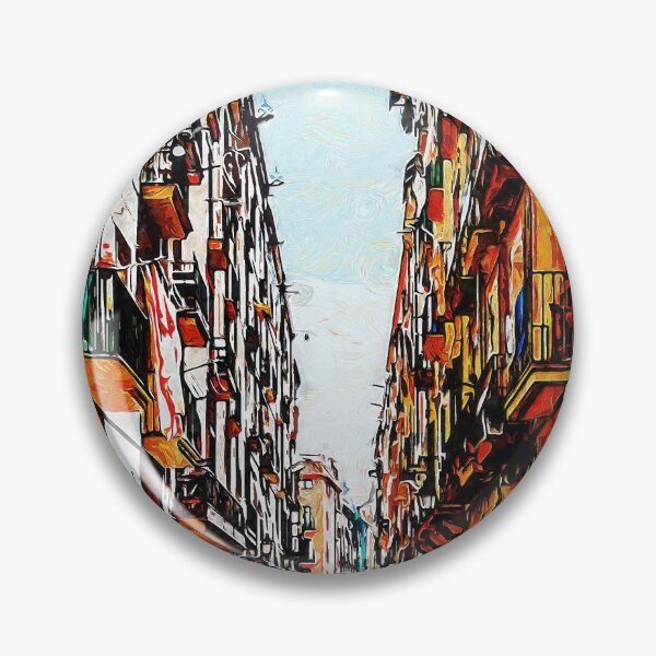 Item preview, Barcelona, Gothic Quarter designed and sold by AM FineArtPrints.