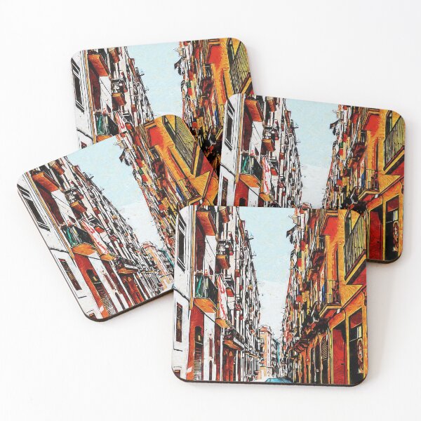 Item preview, Barcelona, Gothic Quarter designed and sold by AM FineArtPrints.