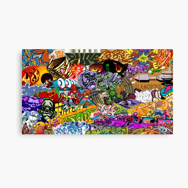 Artikel-Vorschau von Jet Set Radio Future (JSRF) Graffiti-Tags-Collage 3, designt und verkauft von everything4eva.