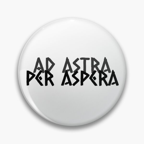 Item preview, Roman Ad Astra Per Aspera Latin Motto Quote designed and sold by yisela.
