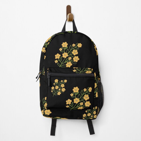 Item preview, Flowers Black Pattern Design designed and sold by Farage Art.