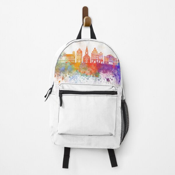 Item preview, Torun skyline in watercolor background designed and sold by paulrommer.