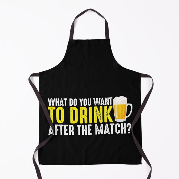 Item preview, What Do You Want To Drink After The Match? designed and sold by saechla.