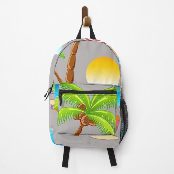 Item preview, Beautiful woman in bikini sunbathing on the beach with Coconut Tree  designed and sold by mashmosh.