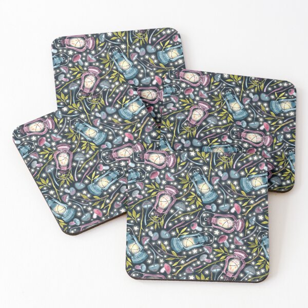 Item preview, Magical Mushroom Hunt at Midnight  designed and sold by Perrin Le Feuvre.