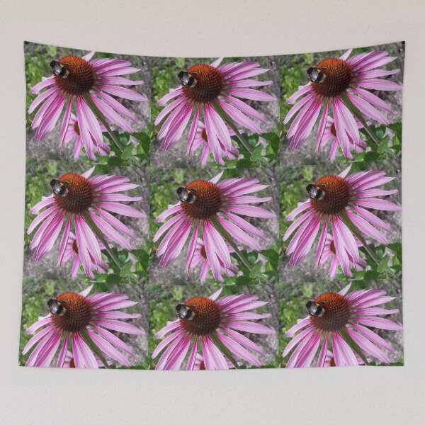 Item preview, Echinacea and bee designed and sold by Pickle-Mouse.