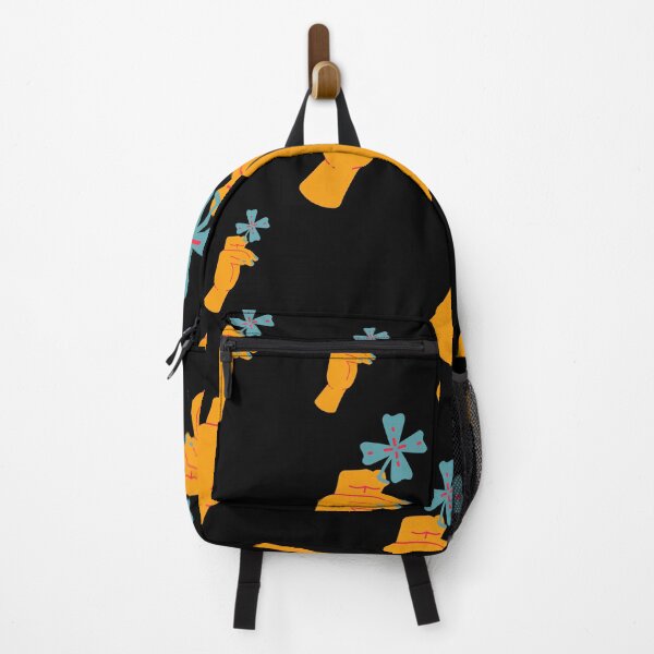 Item preview, flowers black pattern design designed and sold by Farage Art.