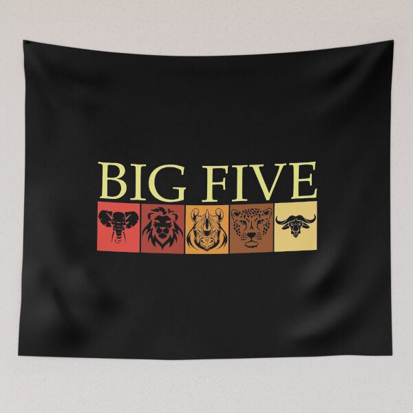 Item preview, The Big Five from Africa designed and sold by TeeZoneZtore.