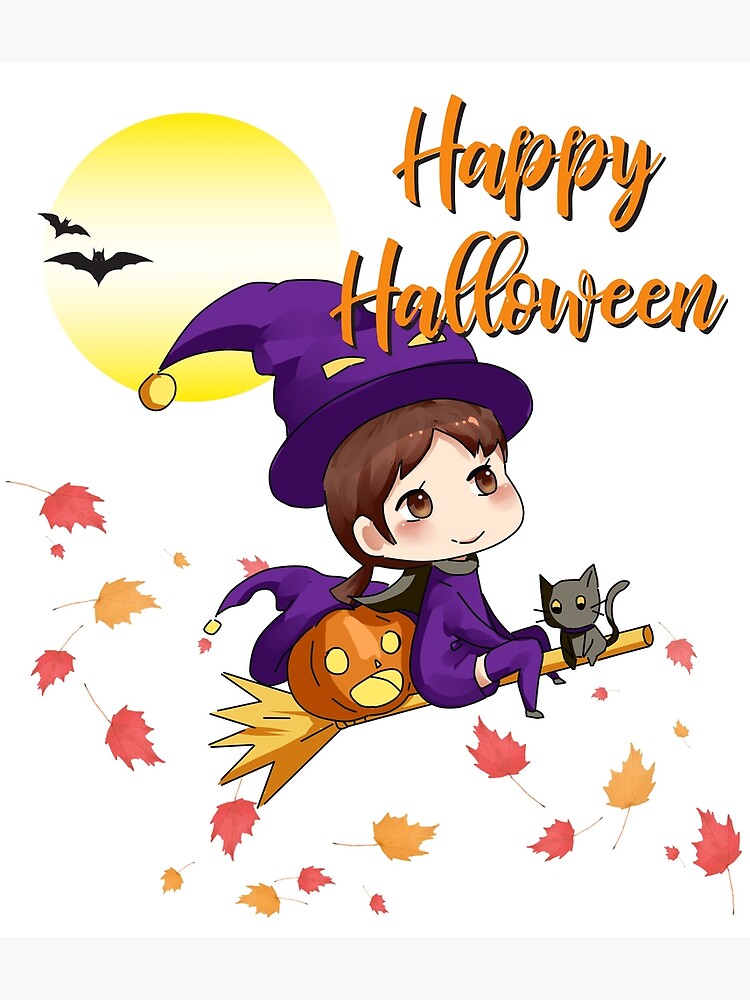 T-shirt Halloween Nains Mignons - Motif Sorcière, Citrouille, Toiles D'araignée - Manches Longues Confortables - Pour Femmes Et Enfants