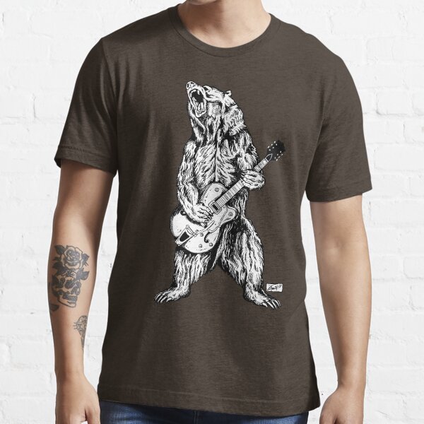 Bear Guitar Essential T-Shirt