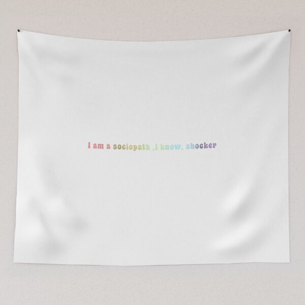 Item preview, Kai Parker sociopath quote  designed and sold by ciaobella101.