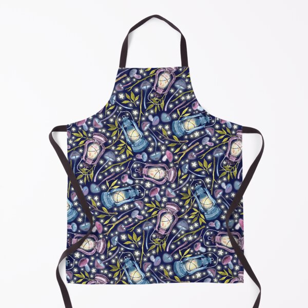 Item preview, Fairy Tale Mushroom Hunt on a Starry Night designed and sold by Perrin Le Feuvre.