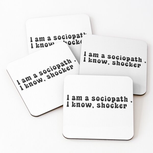 Item preview, Kai Parker sociopath quote  designed and sold by ciaobella101.