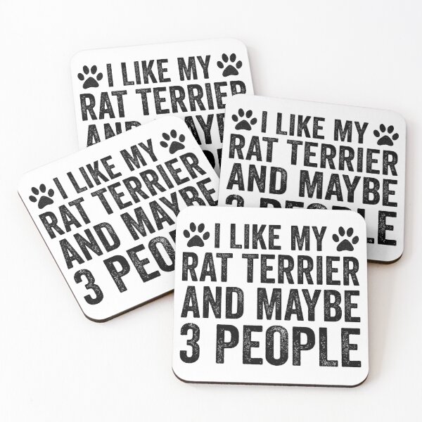 Item preview, I Like My Rat Terrier And Maybe 3 People designed and sold by kamrankhan.