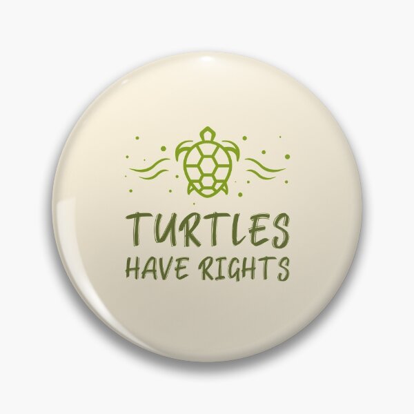 Item preview, Turtles Have Rights Green Wave designed and sold by Telle Garcia.