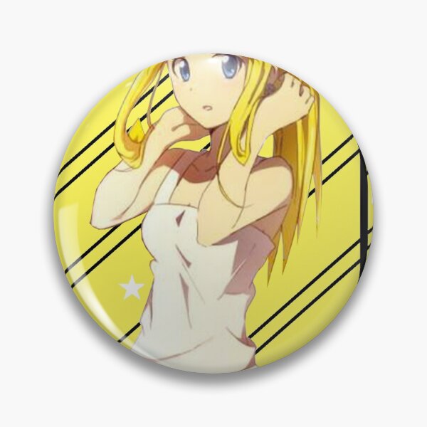 Item preview, fullmetal alchemist winry sticker mask tshirt designed and sold by Project-Seven.
