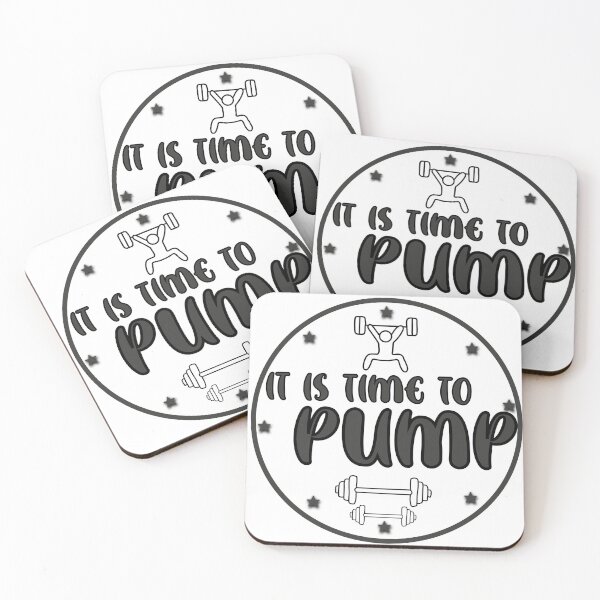 Item preview, it is time to pump! motivational workout bodypump logo. - dark grey  designed and sold by robinverheul.