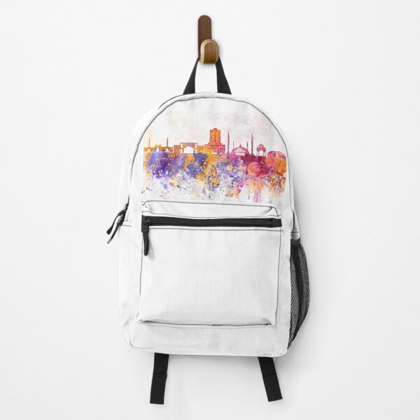 Item preview, Islamabad skyline in watercolor background designed and sold by paulrommer.