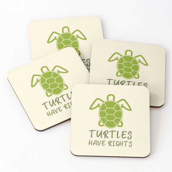 Item preview, Turtles Have Rights Wildlife Protection designed and sold by Telle Garcia.