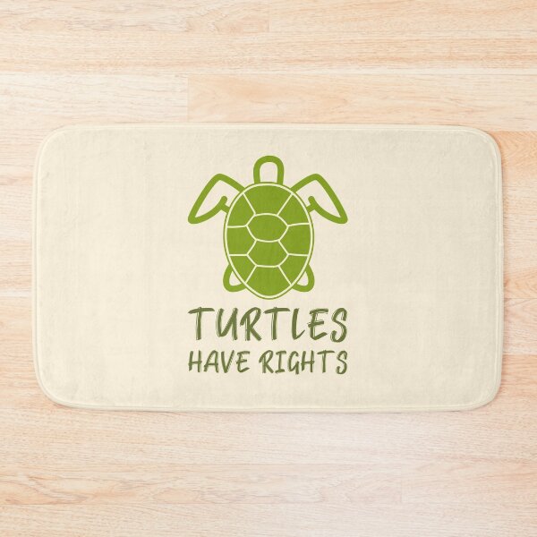 Item preview, Turtles Have Rights Wildlife Protection designed and sold by Telle Garcia.