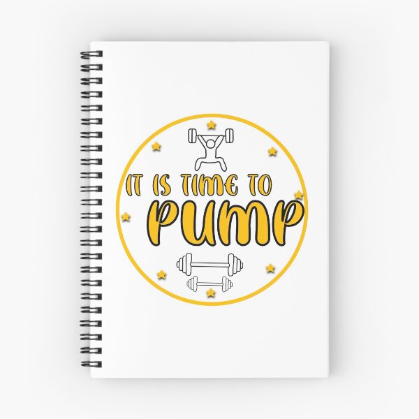 Item preview, it is time to pump! motivational workout bodypump logo - yellow  designed and sold by robinverheul.