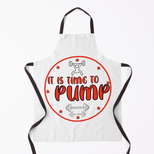 Item preview, it is time to pump! motivational workout bodypump logo - red  designed and sold by robinverheul.