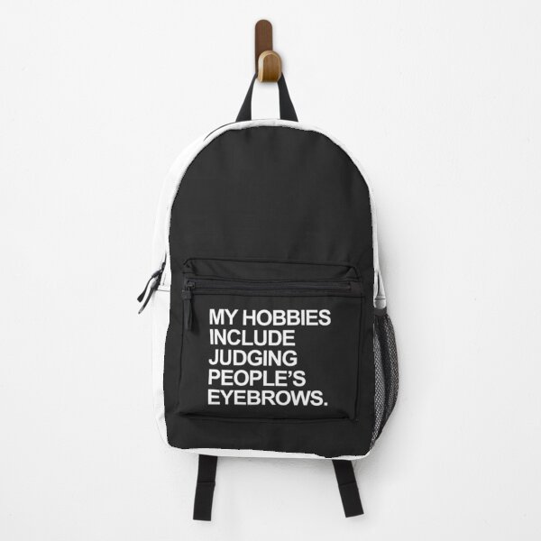 Item preview, Judging People's Eyebrows Funny Quote designed and sold by quarantine81.