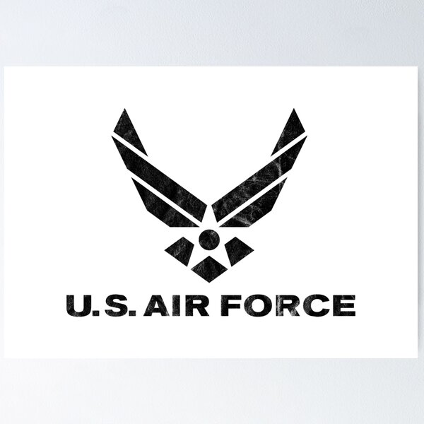 black air force logo