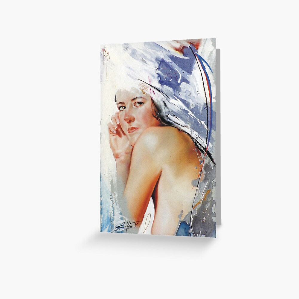 Ate Greeting Card