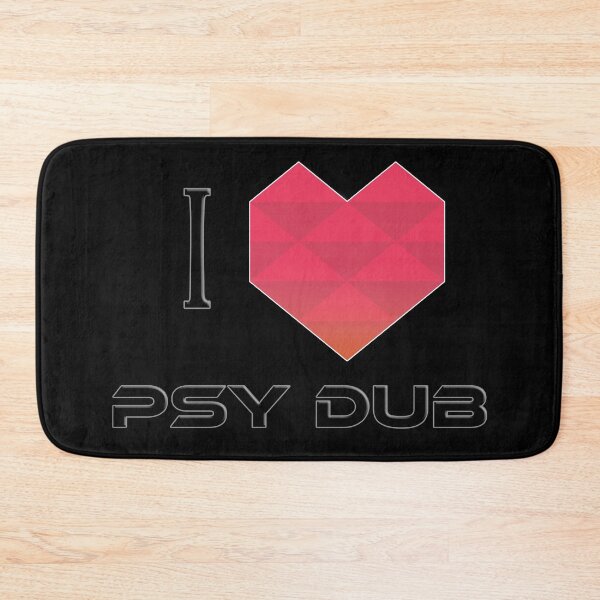 Item preview, I Love Psy Dub - Pink / Red / Orange designed and sold by NoMatterLab.