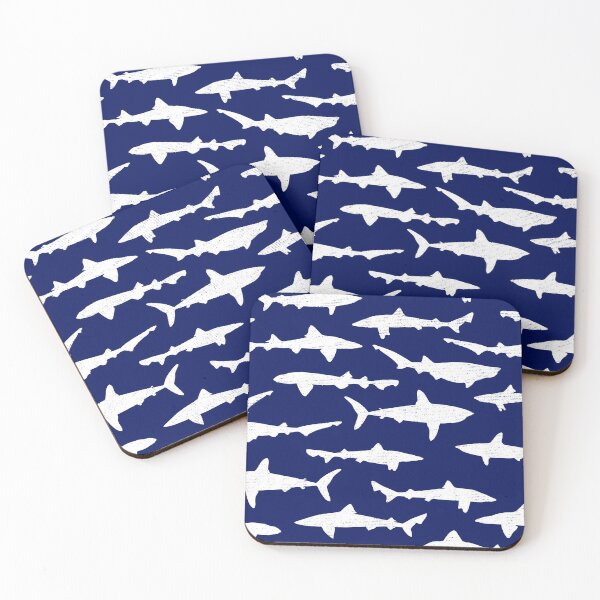 Item preview, Sharks in the sea designed and sold by wunderfamily.