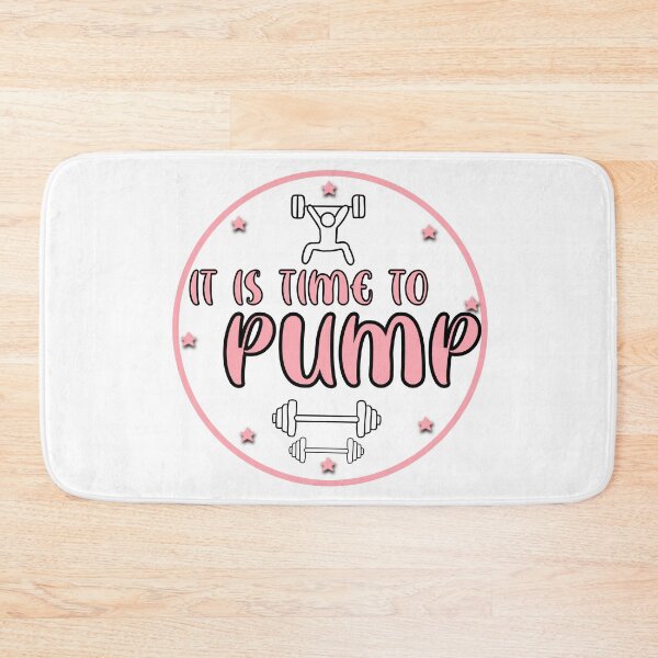 Item preview, it is time to pump! motivational workout bodypump logo - pink  designed and sold by robinverheul.