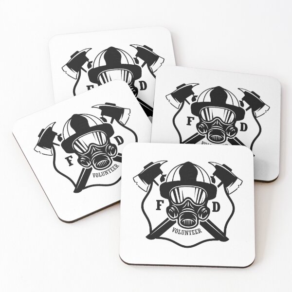 Item preview, Volunteer Firefighter Fireman Maltese Cross with Axes designed and sold by cartattz.