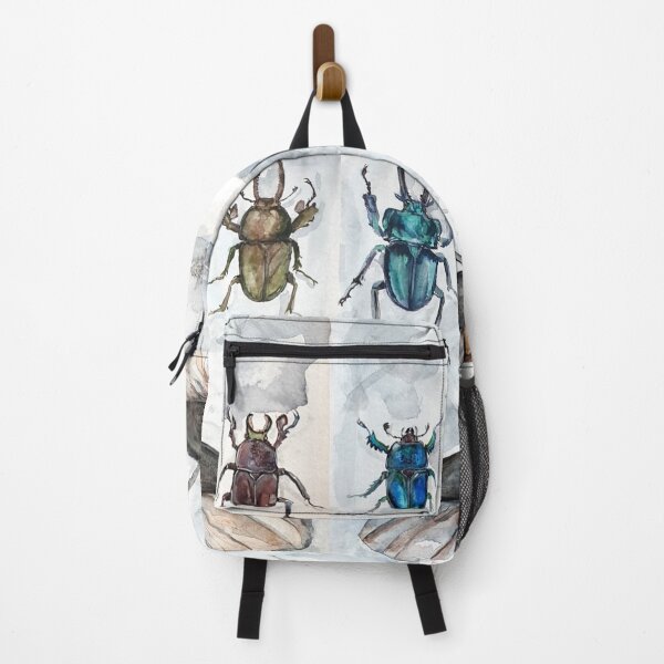 Item preview, Stag beetles bugs and insects designed and sold by Liz HL Art Shop.