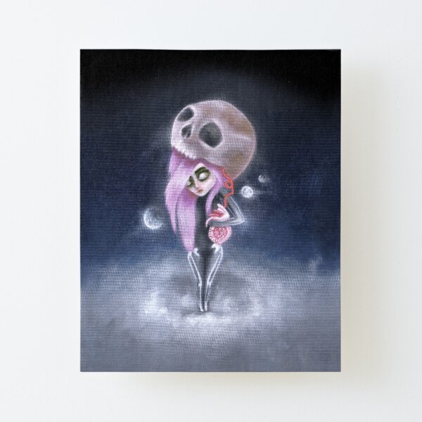 Maybe I'll Disappear Canvas Mounted Print