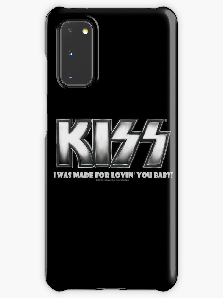 I Was Made For Lovin You Baby Kiss Band Case Skin For Samsung Galaxy By Vibrantyy Redbubble