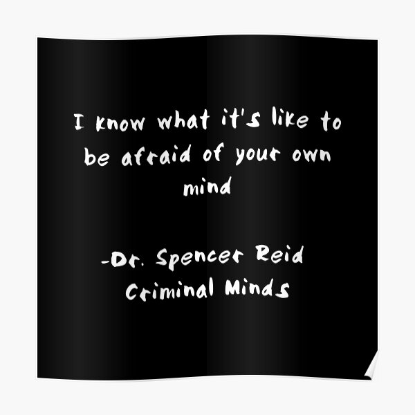 Posters Sur Le Theme Esprits Criminels Redbubble