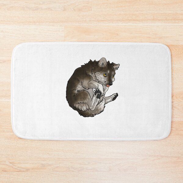 Item preview, Cute wolf pup cartoon designed and sold by Erica Creutz.