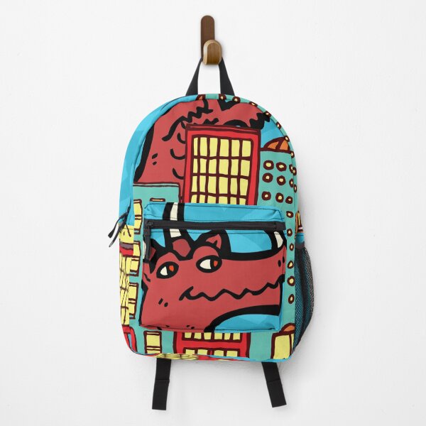 Item preview, Red dragon colored cartoon designed and sold by munizz.