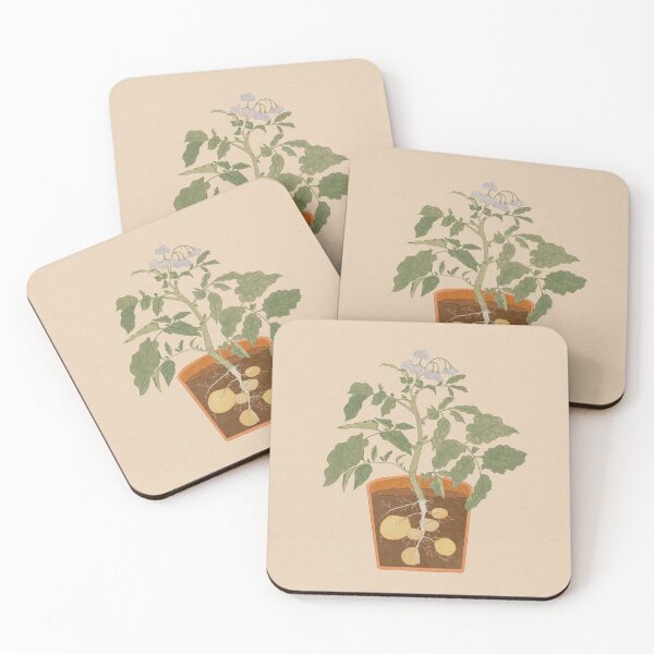 Item preview, Potato plant botanical illustration  designed and sold by Yuli Art.