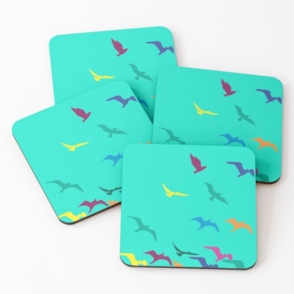Item preview, COLORED BIRDS FLYING designed and sold by María Ángeles Conesa Artés.