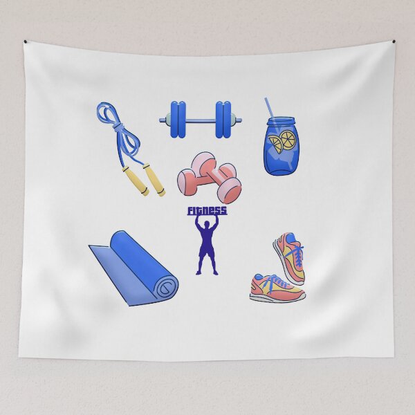 Item preview, fitness equipment pack designed and sold by Amalzaki.