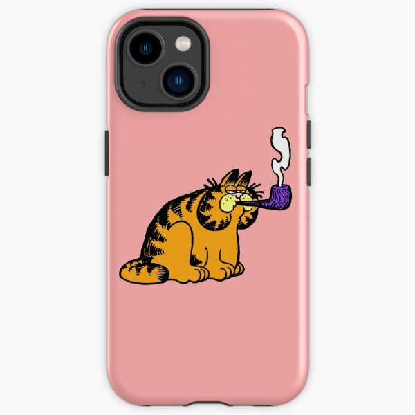 smoking Garfield iPhone Tough Case