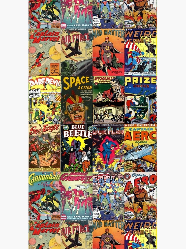 Comic Book Collage II by BrambleBox
